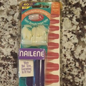 Sculptureready Press-On Nails - Classic White